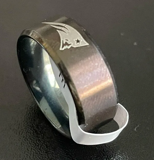 8mm New England patriots ring size 7 - Image 5