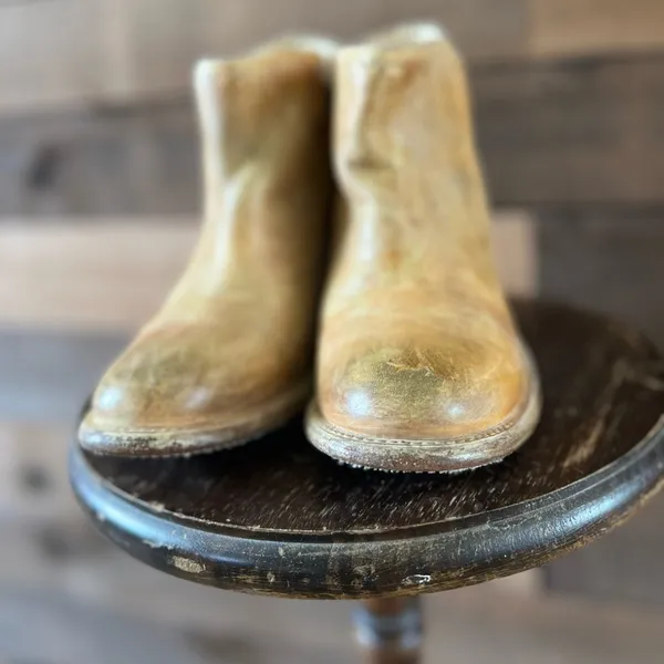 Bed Stu Distressed Leather Ankle Boots – Handmade in Mexico – Size 8 - Image 5