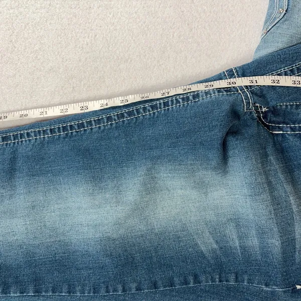 Y2K Royal Premium Bootcut Jeans Women's 10 Rhinestone Embroidered Flap Pockets - Image 7