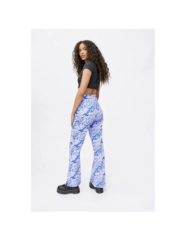 Urban Outfitters Hosbjerg Adele pants in purple liquid Size Small - Image 2