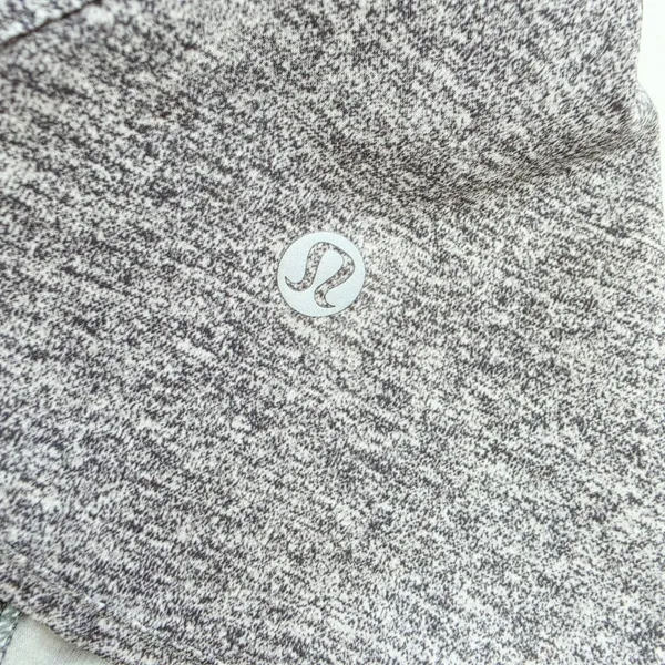 Lululemon Track That Short 5" Heathered Grey W7AUZS Size 4 High Rise Running - Image 7