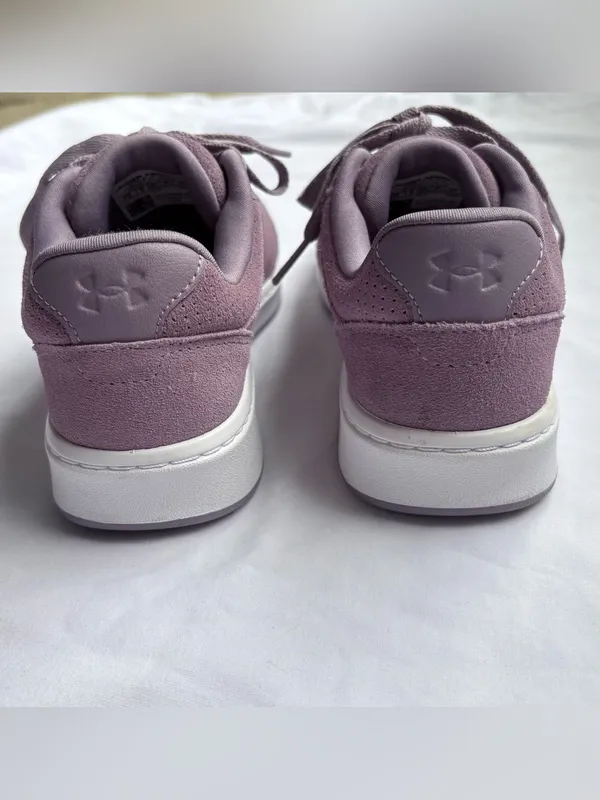 Under Armour ST Court Suede Sneakers Women’s 7.5 Mauve New - Image 3