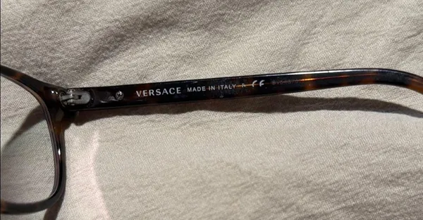 Versace Tortoise Shell Eyeglasses - Image 3