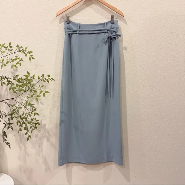Sovere Volition Maxi Skirt Dawn Blue Size Small NWT Work Causal - Image 6