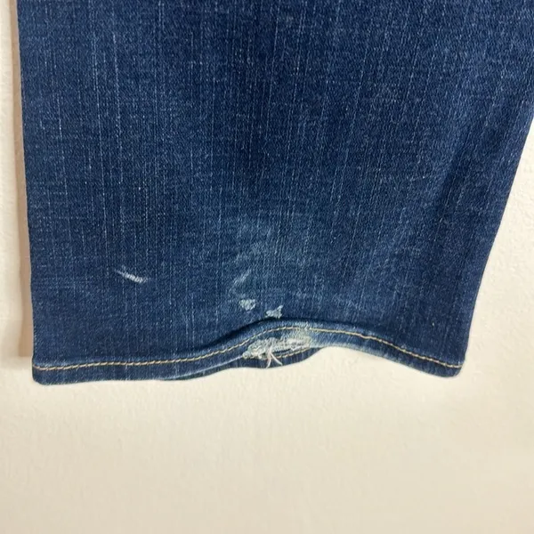 True Religion Women's Becky Bootcut Y2K Section Denim Jeans Blue Size 27‎ - Image 11