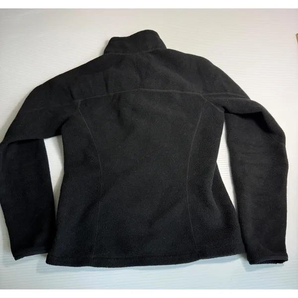 Patagonia Synchilla Fleece Pullover Jacket‎ Womens XS Black Quarter Zip - Image 6