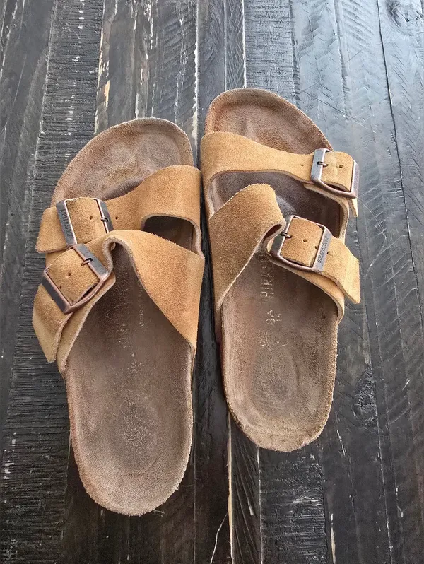 Birkenstock Suede Sandals Size 36 - Image 2