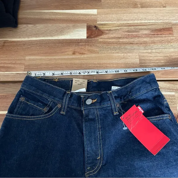 Vintage Levi’s Dark Wash Boot Cut Slim Fit 1999 NWT - Image 8