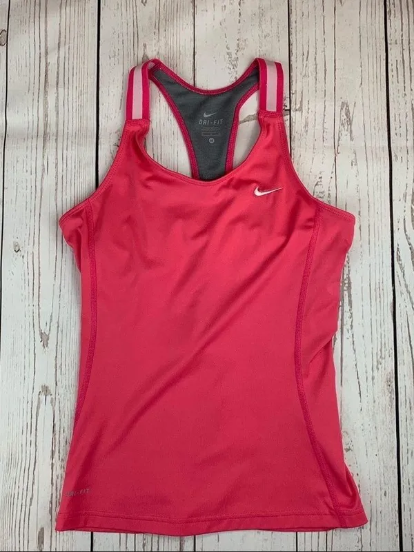 Nike Dri-Fit Racerback Melon Color Size M - Image 3