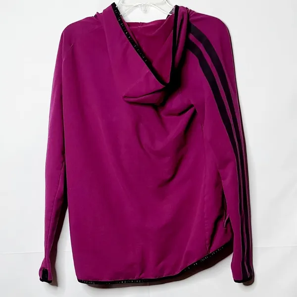 PINK - Victoria's Secret zip up hooded sweatshirt sz M - Image 7