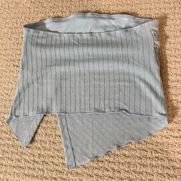 SHEIN  NWOT Sky Blue Strapless Top - Image 3