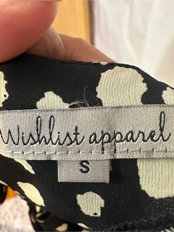Wishlist Black and White Spot Print Blouse - Image 5