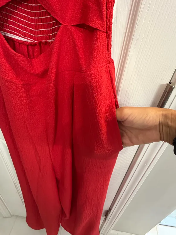 Amazon Jumpsuit Romper Red - Image 7