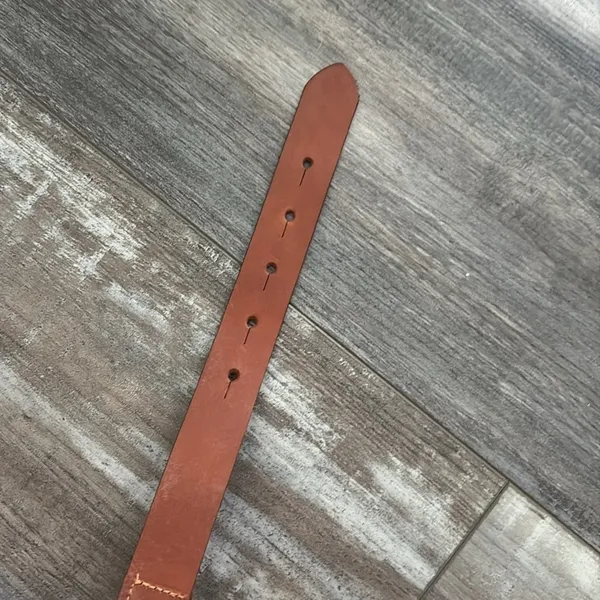 Gap Brown Leather BELT small - Image 5