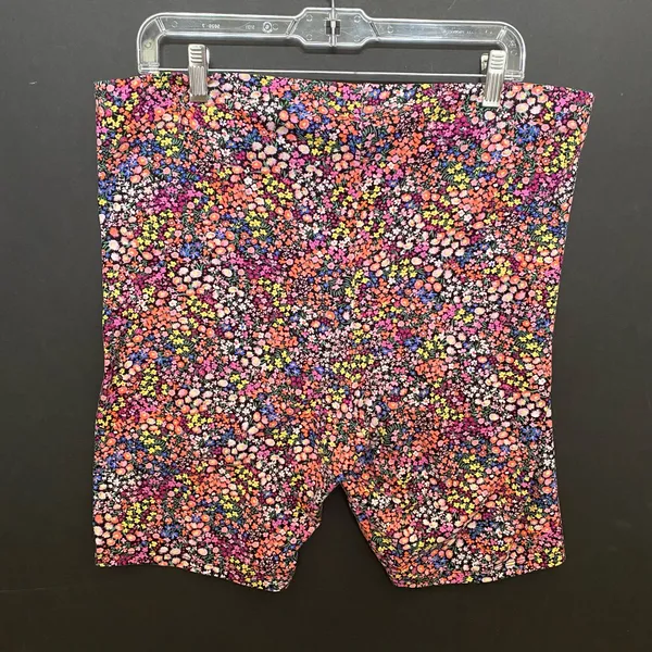 H&M Ditsy Floral Multicolored Bike Shorts Women’s Summer Spring - Image 3