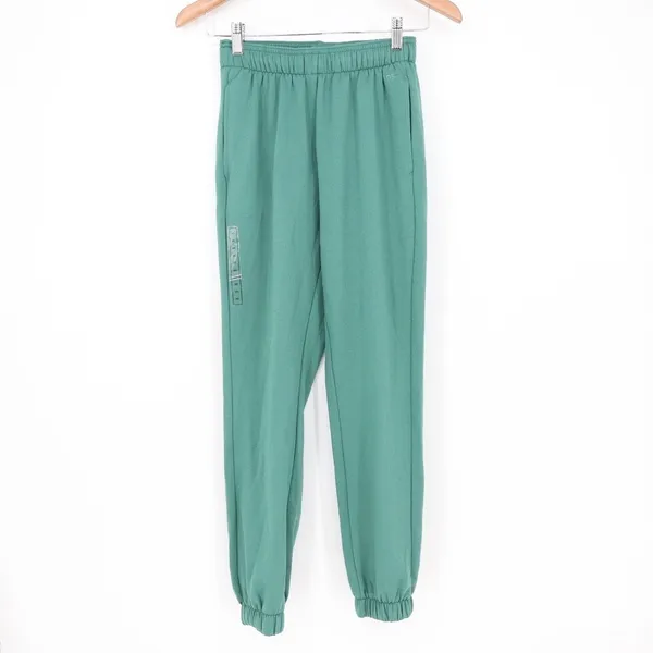DSG So Soft Cinch Pant Womens XS Green Jogger Sweatpants - Image 2