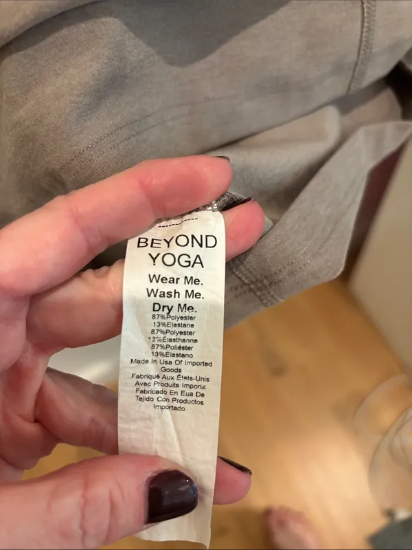 Beyond Yoga Dress Spacedye Outlines Athletic Tan Size Large - Image 6