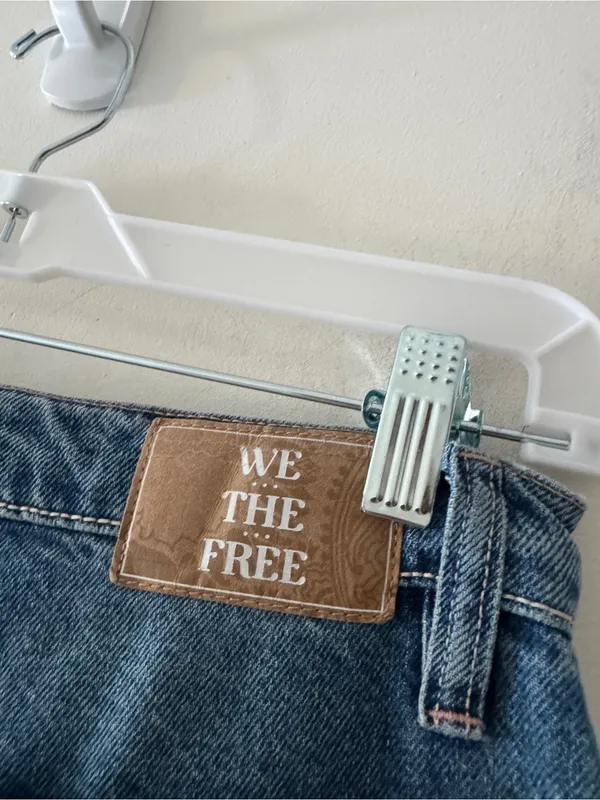 Free People We The‎ Free Women's Tinsley Baggy High Rise Straight Jeans - Image 8
