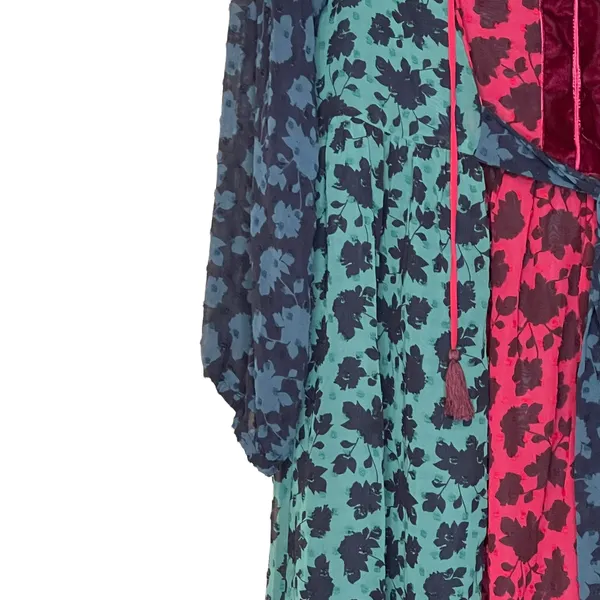 Matilda Jane Womens Dress Size‎ XS Multi-Color Floral Pattern Lined Polyester - Image 3