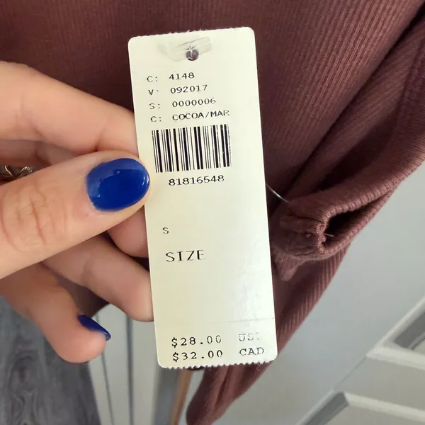 Anthropologie The Blair Stretch Cotton Crop Racerback Tank Top - Image 6