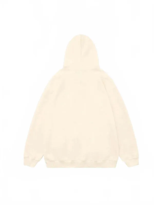 Aelfric Eden Denim Star Hoodie Oversized Sweatshirt Sweater Women's Size Medium - Image 4