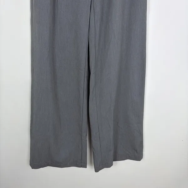 American Eagle‎ Stretch Poppy Trouser Pleated Wide Leg Pants Career Size 000 - Image 5