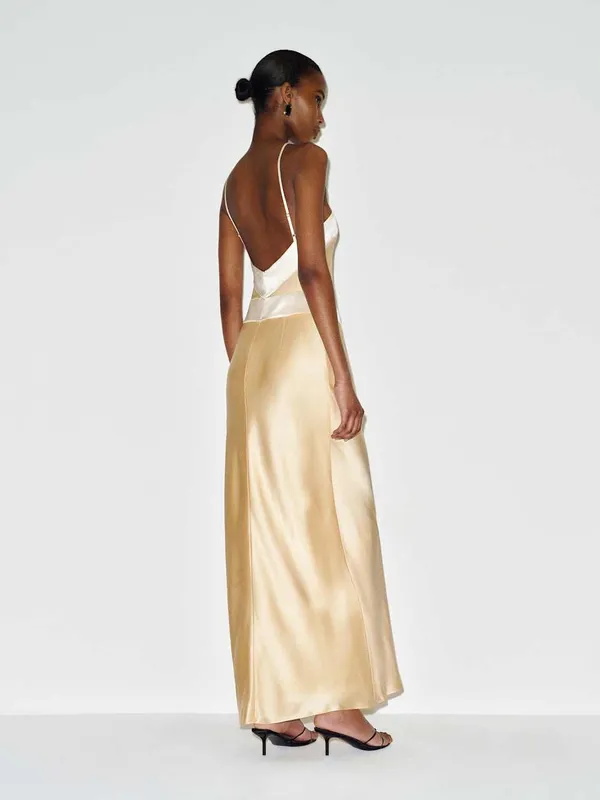 Reformation Jillian Silk Dress - Image 6