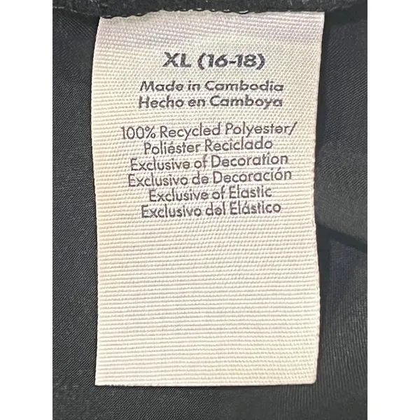 No Boundaries Satin Cami with Lace Trim and Tie, Women's Size XL / F-017 - Image 5