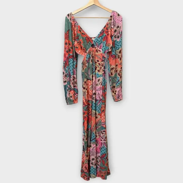 Billabong Last Call Maxi Dress Size Medium - Image 5
