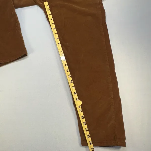 Free People Copper Rust Kyo Corduroy Utility Pants Size 6 Burnt Orange Cargo - Image 16
