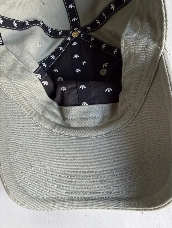 Adidas Classic Light Green Cotton Baseball Cap - Image 8