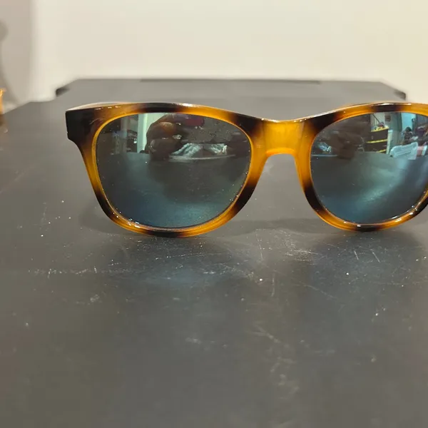 Vans Tortoise Shell Sunglasses with Blue Lenses - Image 12