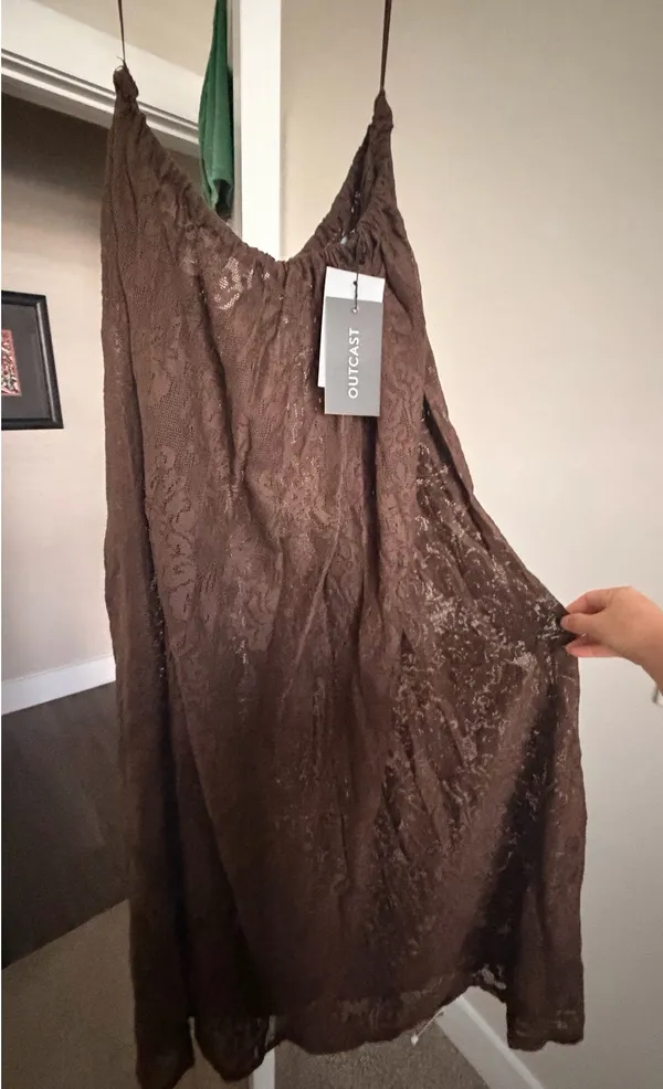 Generation Outcast Clothing SOREN MAXI SKIRT CHOCOLATE - Image 3