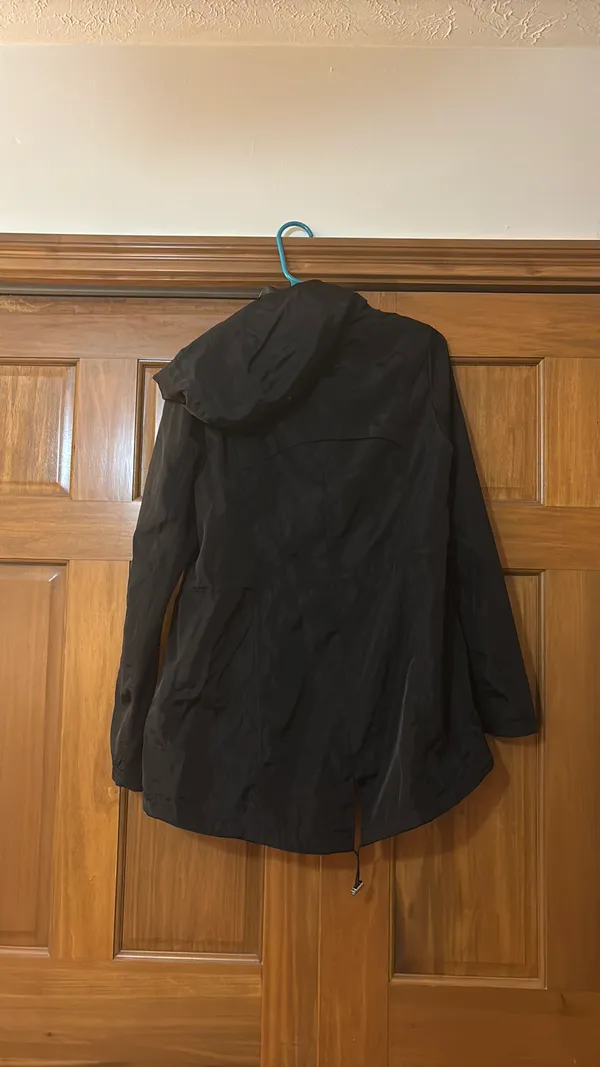 Sebby Black Windbreaker - Image 2