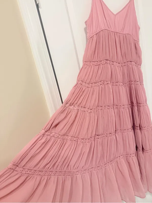 Anthropologie Twofer Tiered to a Sleeveless Dress MP - Image 4