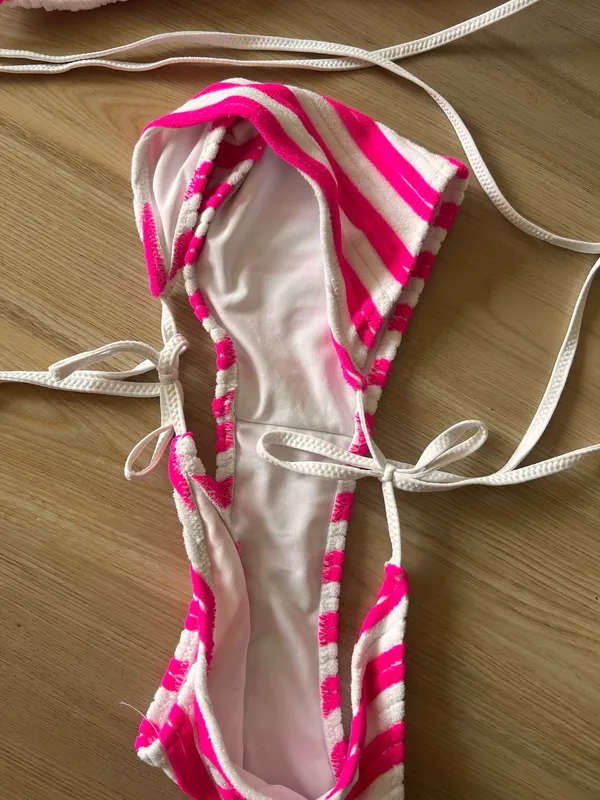 Bright Swimwear pink horizon set - Image 8