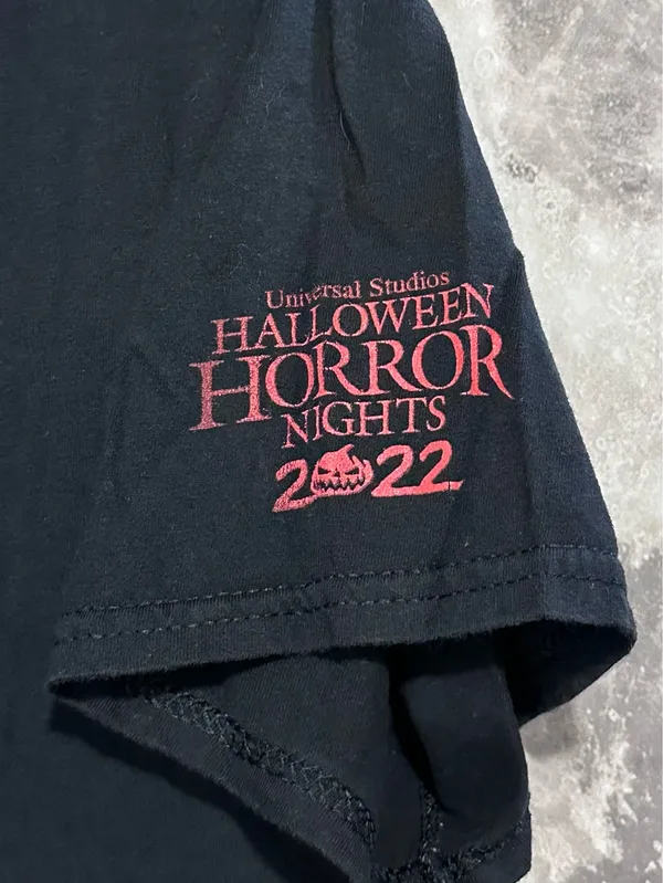 Universal Studios Halloween Horror Nights Shirt Black Size M - Image 8