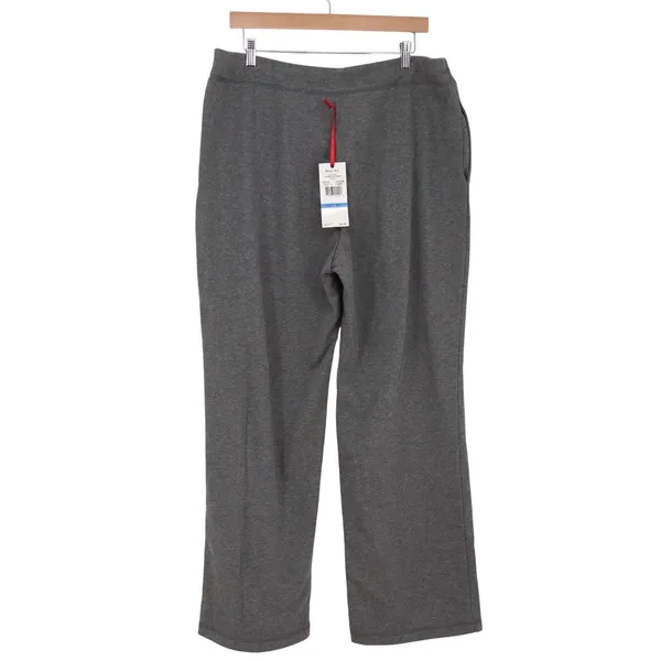 Ruby Rd Pants Womens XL Shades Of Gray Medium Gray Wide Leg Knit New - Image 5