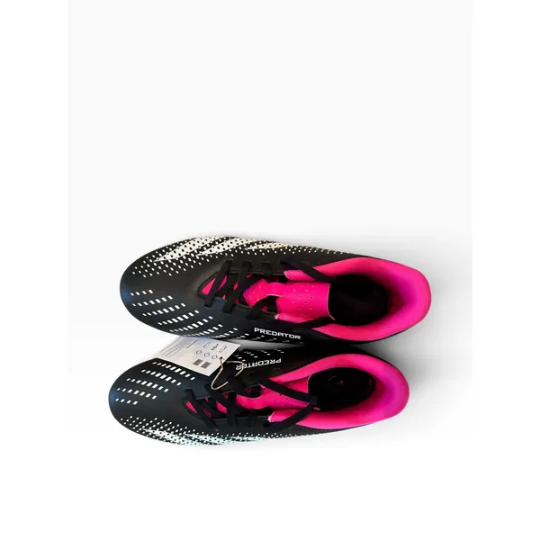 Adidas Predator Accuracy.4 FxG Soccer Cleats Black Pink GW4604 Womens 5 - Image 2