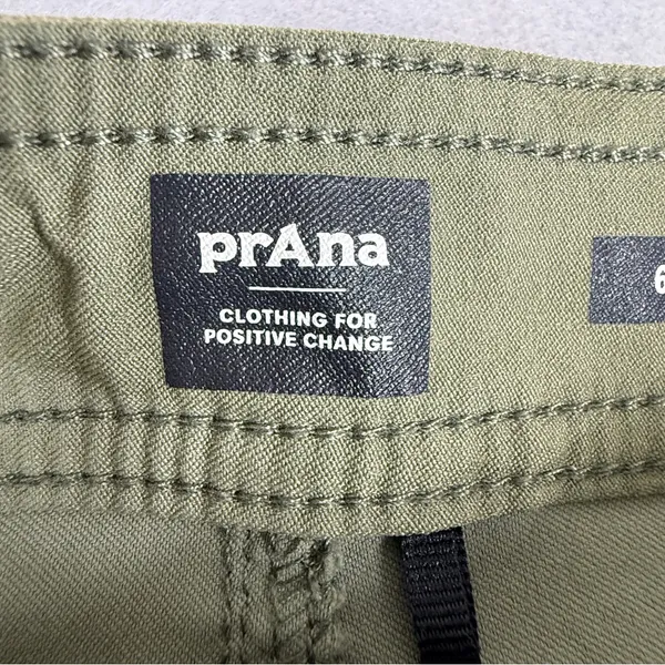 prAna Halle Jogger II ReZion Olive Camo Hiking Cargo Joggers Women’s 6 - Image 5