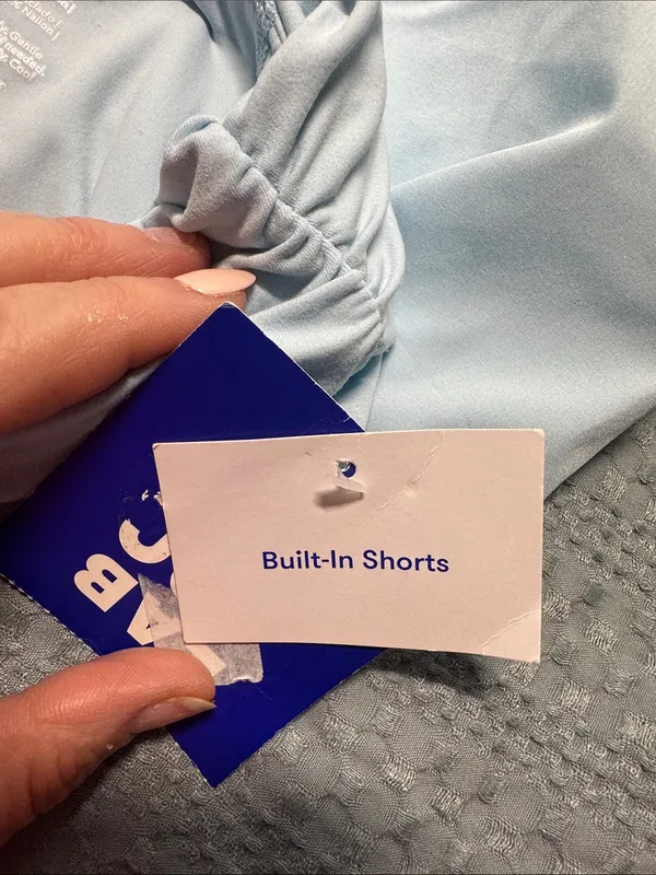JoyLab Light Blue Women's Athletic Skort Shorts - Image 6