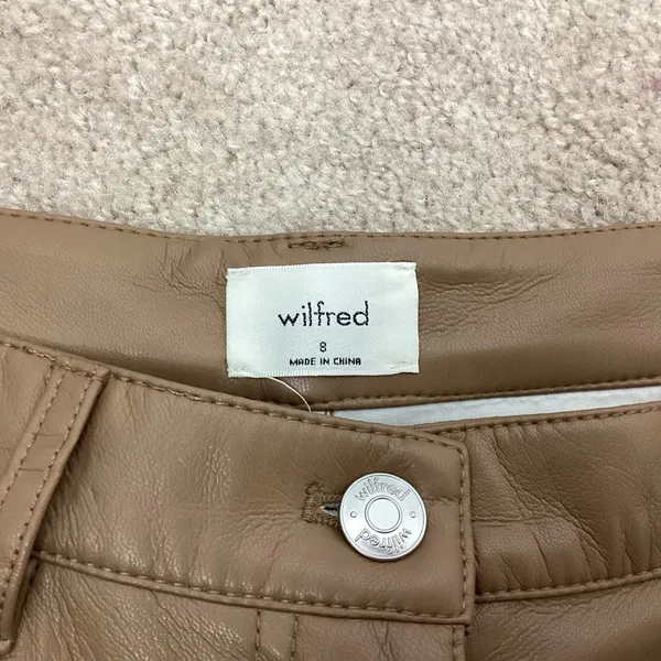Wilfred Aritzia The Melina Pant Faux Leather Size 8 - Image 7