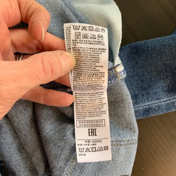 Gap‎ 1969 True Skinny HR Jeans Dark Stone Wash Denim 31R (34x27) Minimalist - Image 7