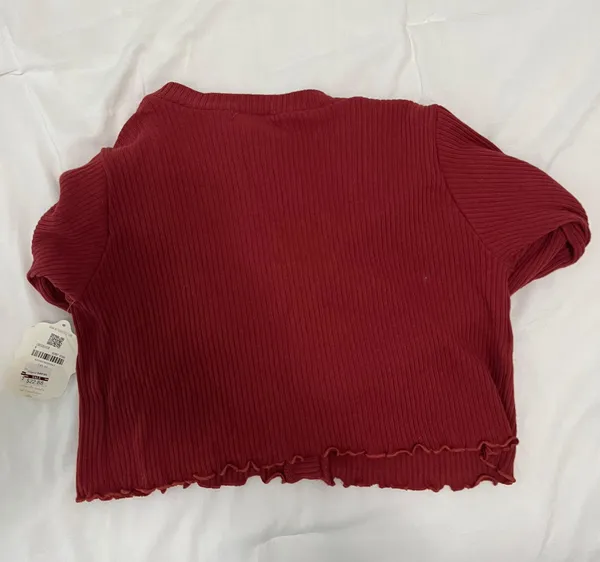 Altar'd State Dark Red Sweater - Image 3