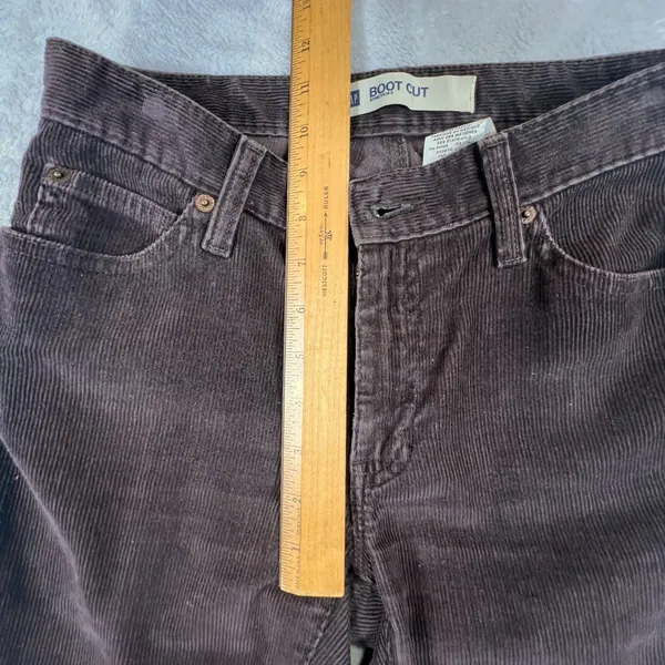 GAP VTG Bootcut Brown Corduroys Mid/High Rise 5 Pocket size 2 - Image 4