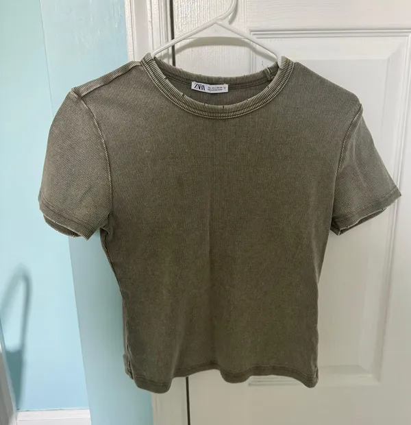 Washed Rib Tshirt - Image 2