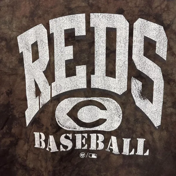 Cincinnati Reds Baseball Training Camp MLB Camo Tie Dye L  - Image 2