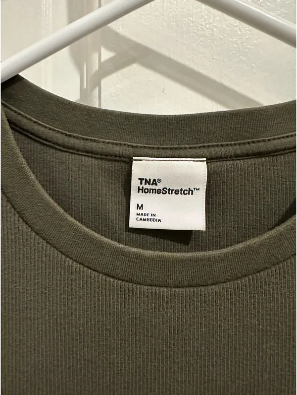 Aritzia Crew Waist T-Shirt TNA HomeStretch - Image 3