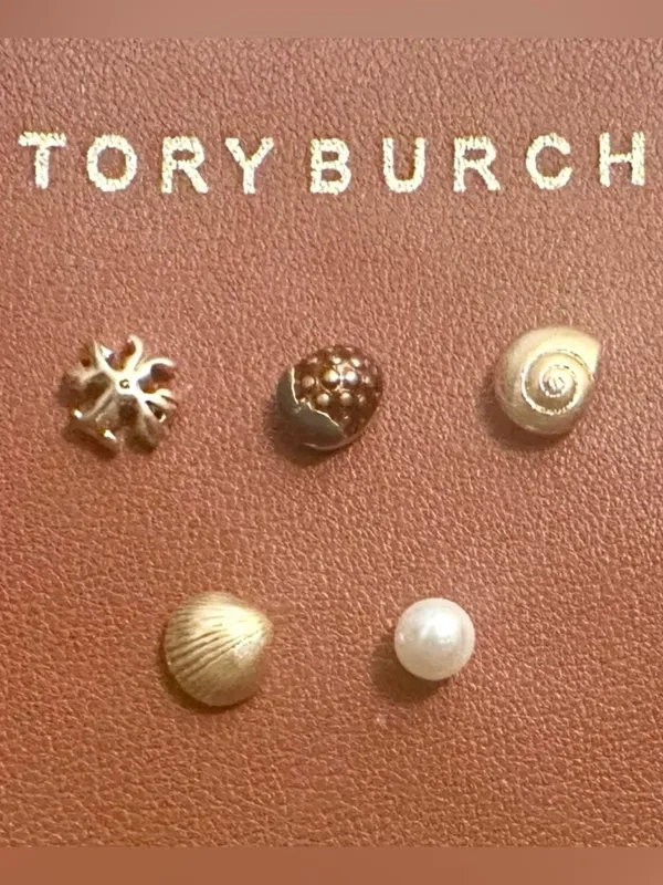 Tory Burch
Mismatched Stud Earrings Set NEW - Image 2