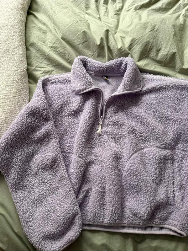 Old Navy Quarter-Zip Sherpa - Image 2